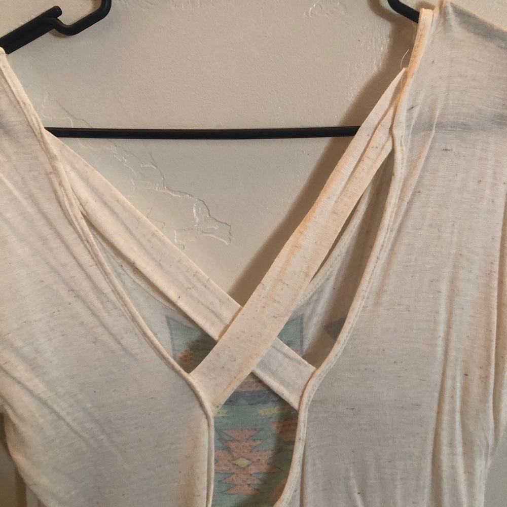 🛍Aztec cross Open back Top small🛍 - Picture 5 of 6